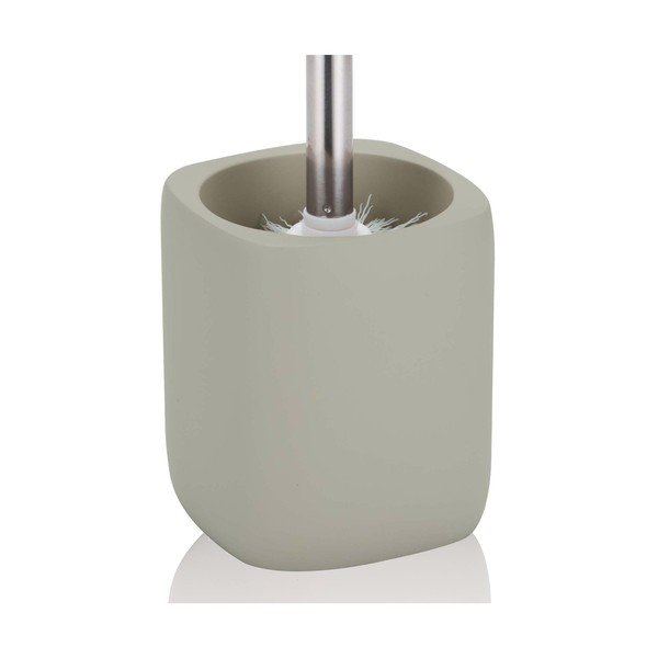 Szara ceramiczna szczotka do WC Elegant – Tomasucci-image-1