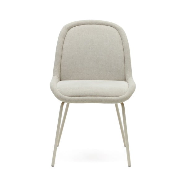 Beżowe krzesła zestaw 4 szt. Aimin – Kave Home