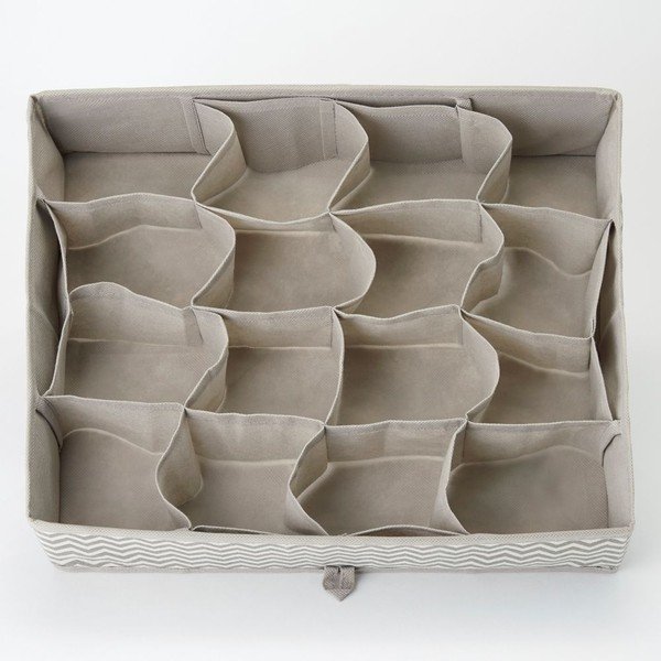 Organizer do szuflady na 16 par skarpetek iDesign Aldo, 35x27 cm-image-4