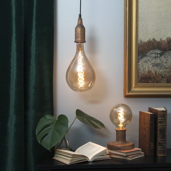 Ciemnobrązowa lampa wisząca Jojo – Star Trading-image-2