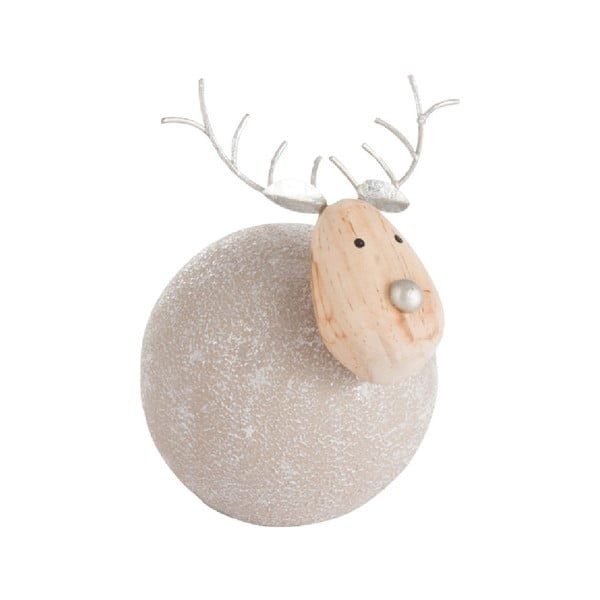 Renifer dekoracyjny J-Line Reindeer Ball