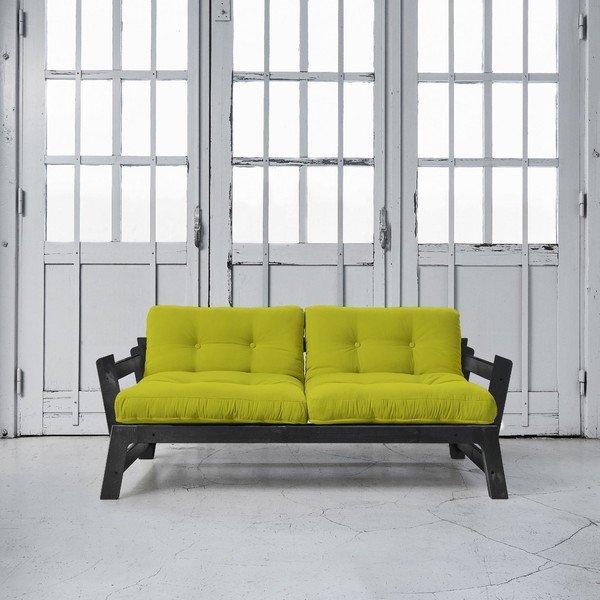 Sofa rozkładana Karup Step Black/Pistacio-image-1
