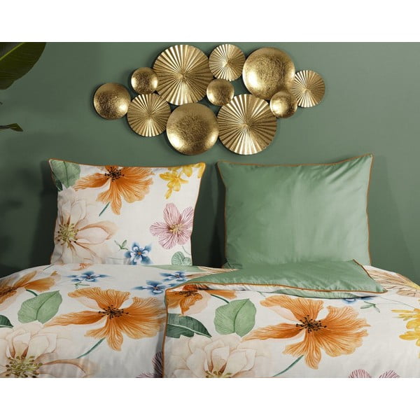 Pościel dwuosobowa z satyny bawełnianej 240x220 cm Annabelle – Descanso-image-2