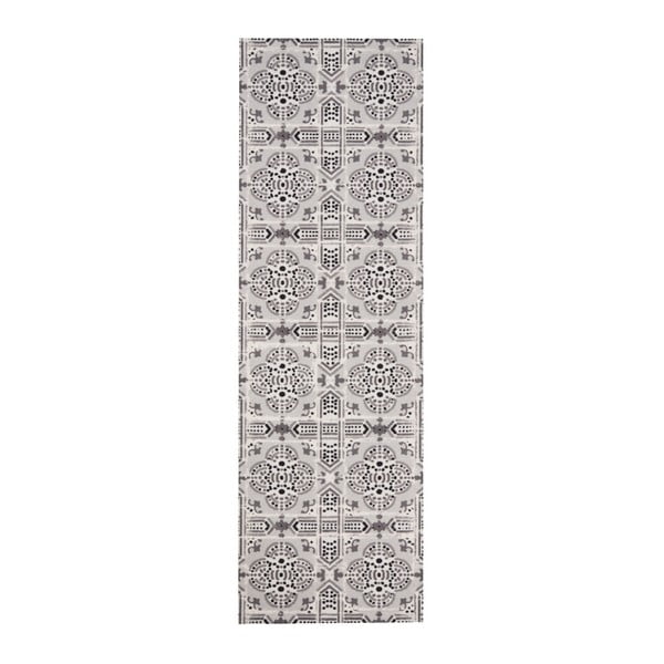 Szary chodnik Zala Living Cook & Clean Tile, 45x140 cm