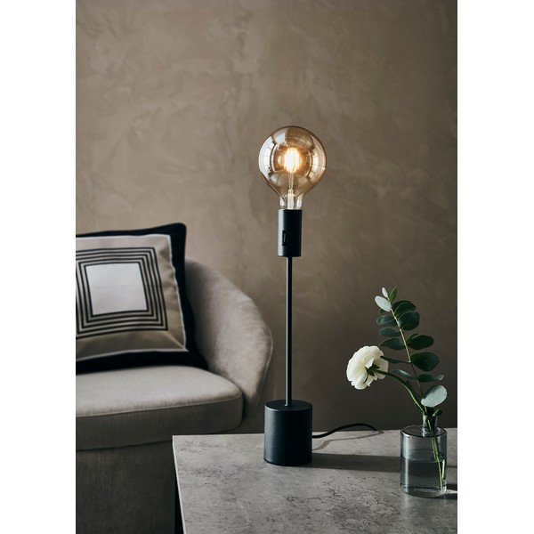 Czarna lampa stołowa Markslöjd Capital-image-1