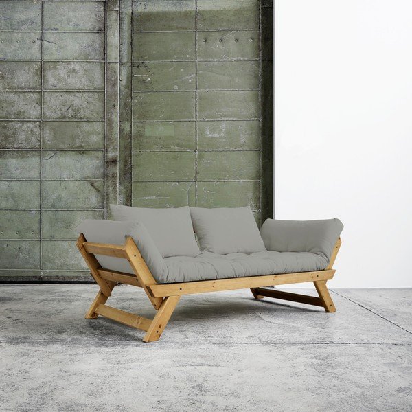 Sofa rozkładana Karup Bebop Honey/Gris-image-1