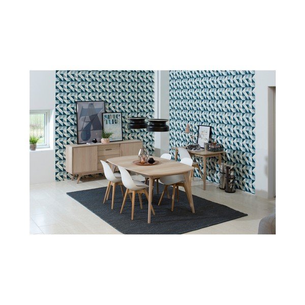 Zestaw 2 białych krzeseł Actona Scramble Dining Set-image-2