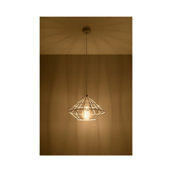 Biała lampa wisząca Sollux Editta-image-2