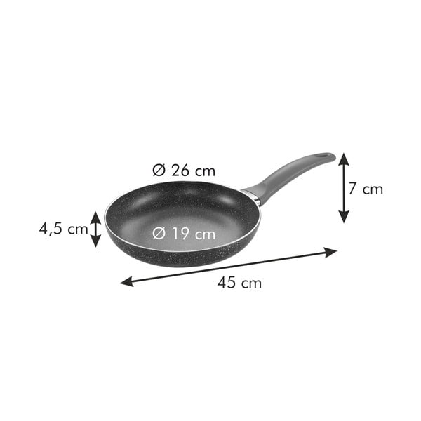 Patelnia ø 26 cm Manico Rosso – Tescoma-image-3