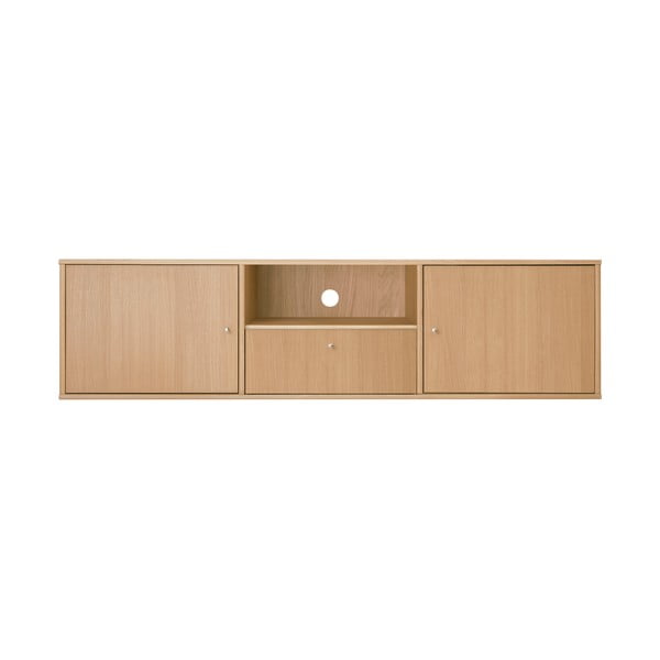 Szafka pod TV w dekorze dębu 161x42 cm Mistral – Hammel Furniture
