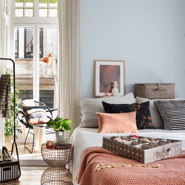 Beżowy organizer do szuflady z 16 przegródkami Compactor Dots-image-2