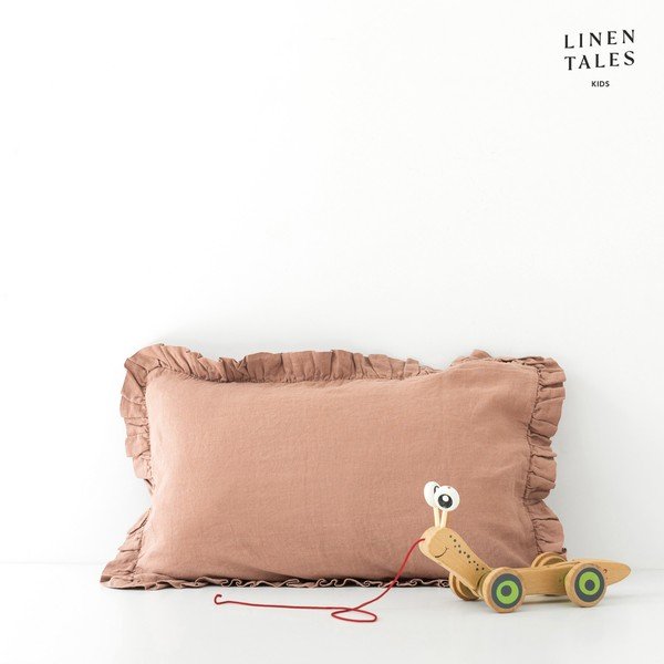 Dziecięca poszewka na poduszkę 45x40 cm – Linen Tales-image-1