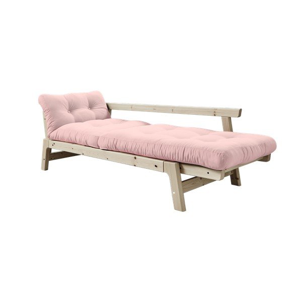 Sofa rozkładana Karup Step Natural/Pink Peonie-image-3