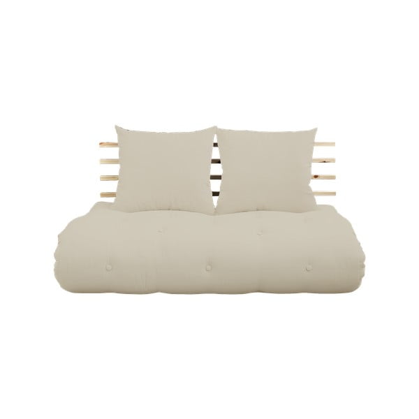 Sofa rozkładana Karup Design Shin Sano Natural Clear/Beige