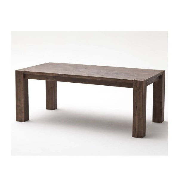 Ciemnobrązowy stół z drewna akacjowego SOB Sydney, 160 x 90 cm