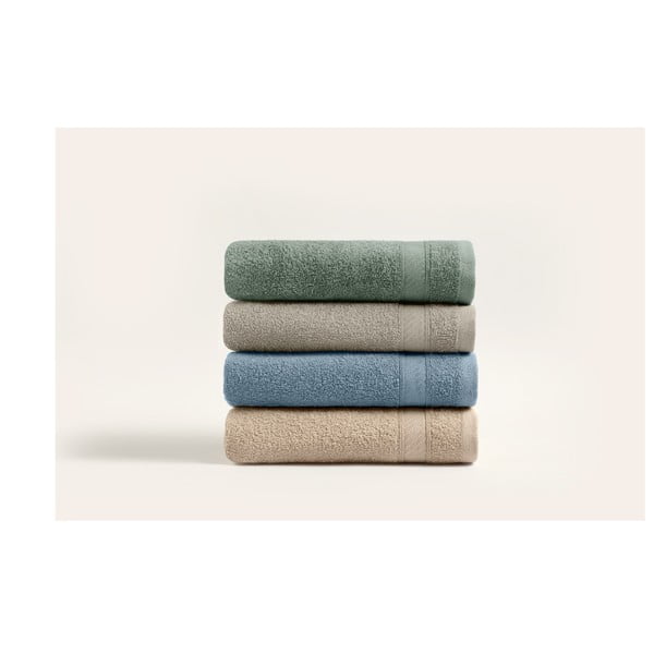 Bawełniane ręczniki frotte zestaw 4 szt. 50x90 cm – Foutastic