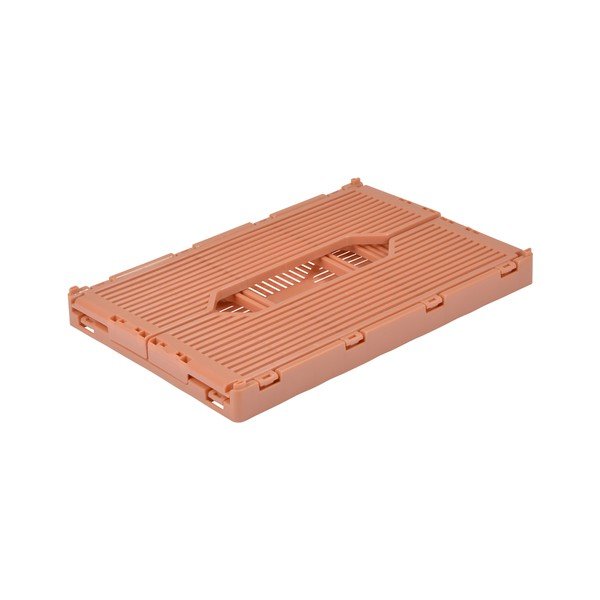 Łososiowy plastikowy pojemnik 30x20x11.5 cm – Homéa-image-2