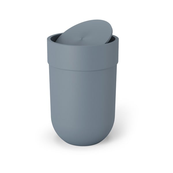 Niebieski plastikowy kosz na śmieci 6 l Touch – Umbra-image-3