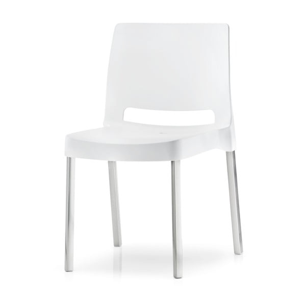 Białe krzesło Pedrali Joi