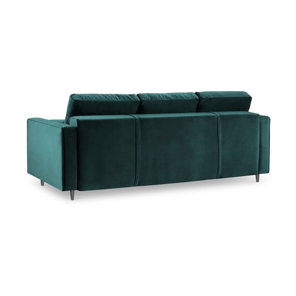 Morska aksamitna rozkładana sofa Milo Casa Santo-image-4