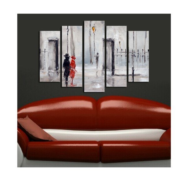 Wieloczęściowy obraz Two Of Them, 105x70 cm-image-1