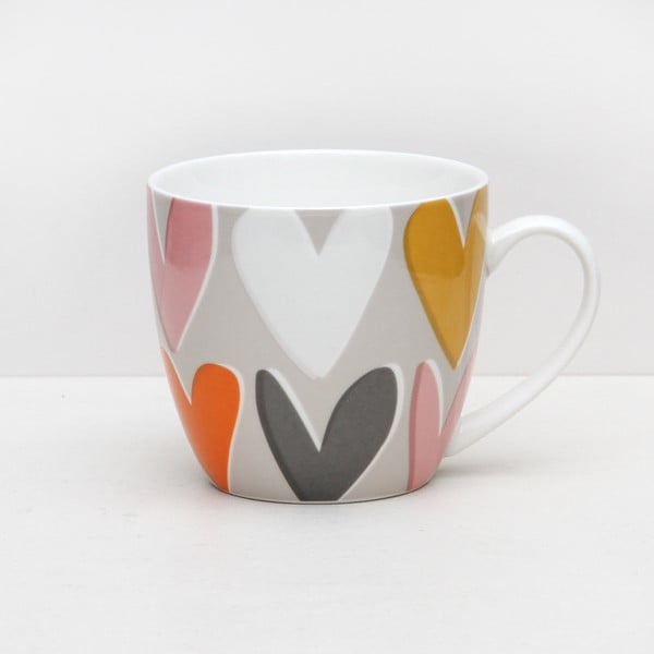 Kubek Caroline Gardner Layered Hearts Everyday Mug