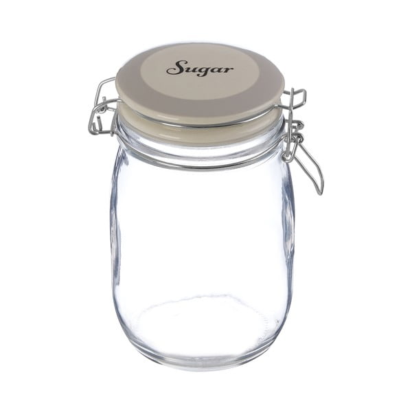 Szklany pojemnik na cukier Grocer – Premier Housewares-image-1