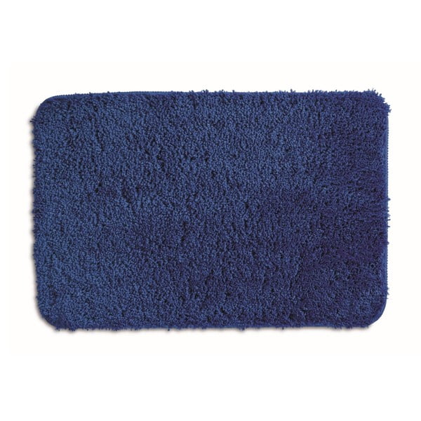 Niebieski dywanik łazienkowy Kela Livana, 80x50 cm