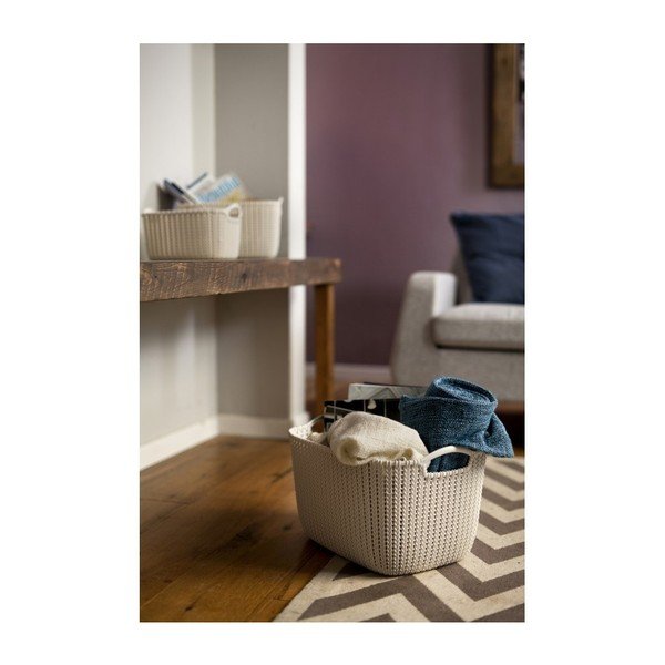 Kremowy kosz Curver Large-image-1