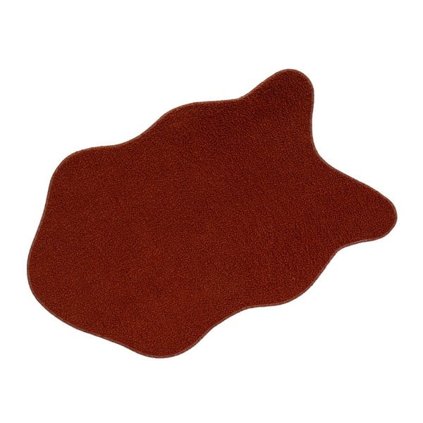 Bordowa syntetyczna skóra 60x90 cm Sherpa – Casa Selección