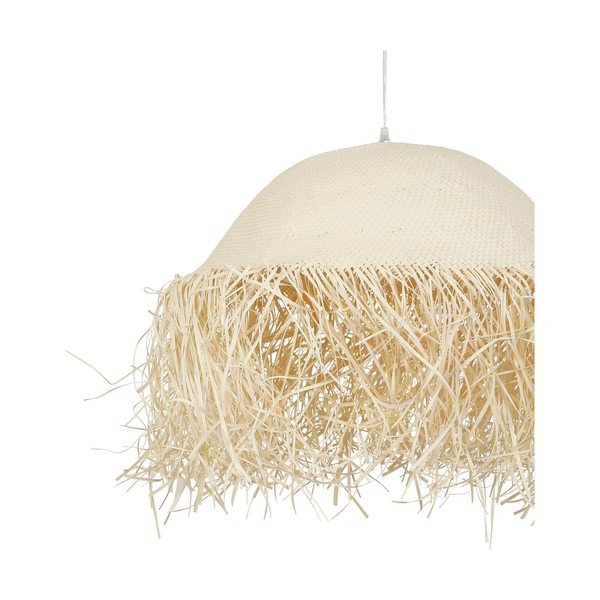 Kremowa lampa wisząca ø 50 cm Palmeraie – Côté Table-image-4