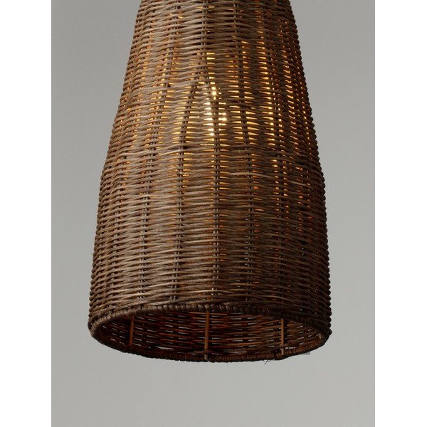 Rattanowa lampa wisząca w naturalnym kolorze ø 19,5 cm Rielo – Nova Luce-image-4
