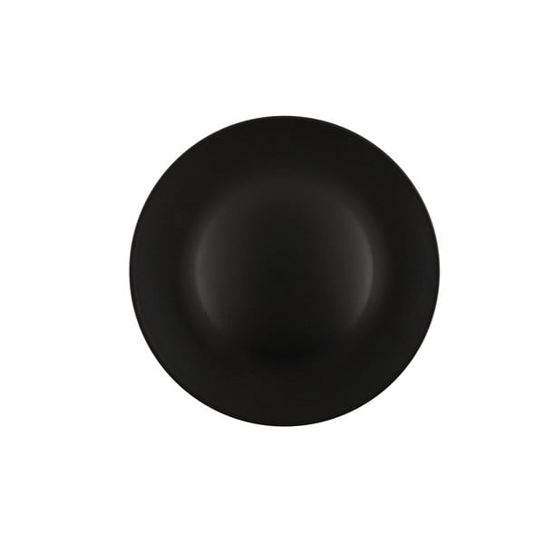 Ceramiczne talerze w kolorze matowej czerni zestaw 6 szt. ø 25 cm – Hermia-image-2