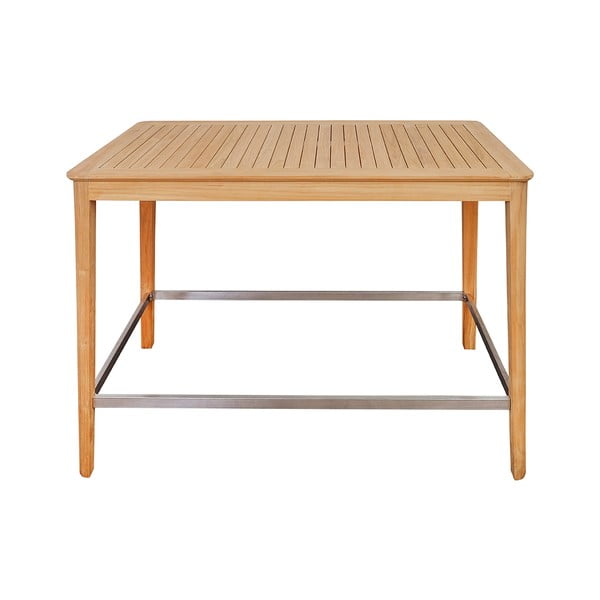 Stół ogrodowy z litego drewna tekowego 90x160 cm Navy – Ezeis