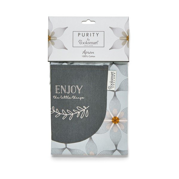 Niebieski bawełniany fartuch Cooksmart ® Purity-image-2