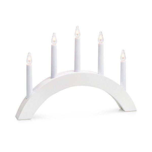 Biała dekoracja świetlna ze świątecznym motywem Atle – Markslöjd