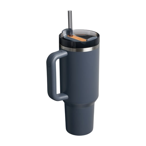 Ciemnoniebieski termos ze słomką ze stali nierdzewnej 1,18 l Quencher H2.0 FlowState Tumbler Twilight – Stanley-image-2