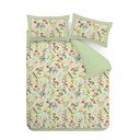 Zielona pościel dwuosobowa 3-częściowa 230x220 cm Birds In Bloom – RHS