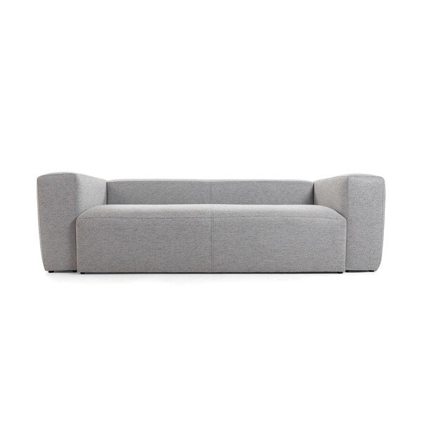 Jasnoszara sofa La Forma Blok-image-3