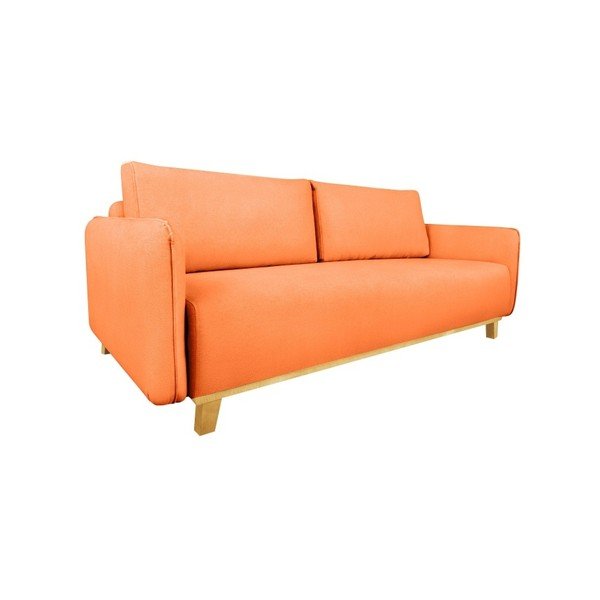 Pomarańczowa sofa 3-osobowa Kooko Home Bebop-image-2