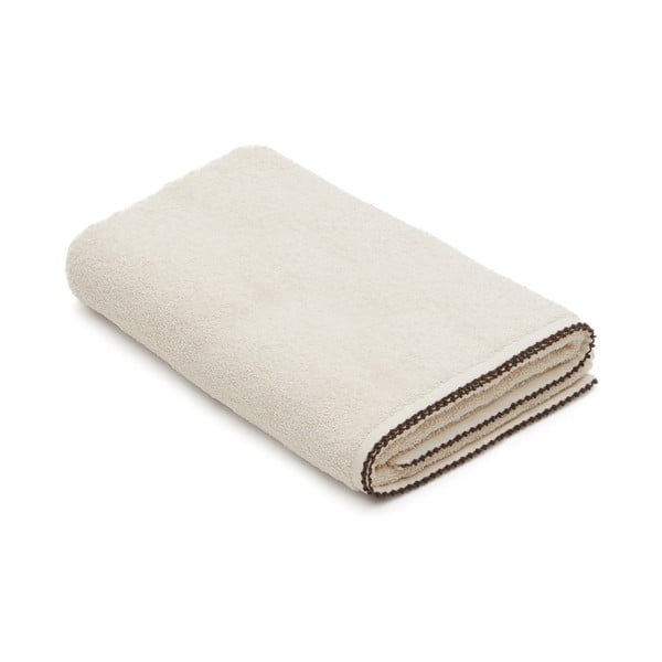 Beżowy bawełniany ręcznik kąpielowy frotte 90x150 cm Sinami – Kave Home