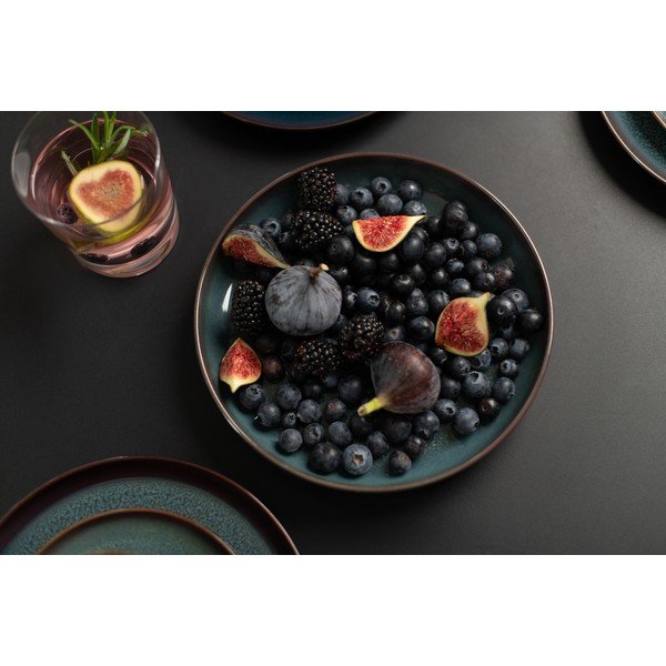 Zielony głęboki porcelanowy talerz ø 21,5 cm Crafted Breeze – like | Villeroy & Boch-image-3