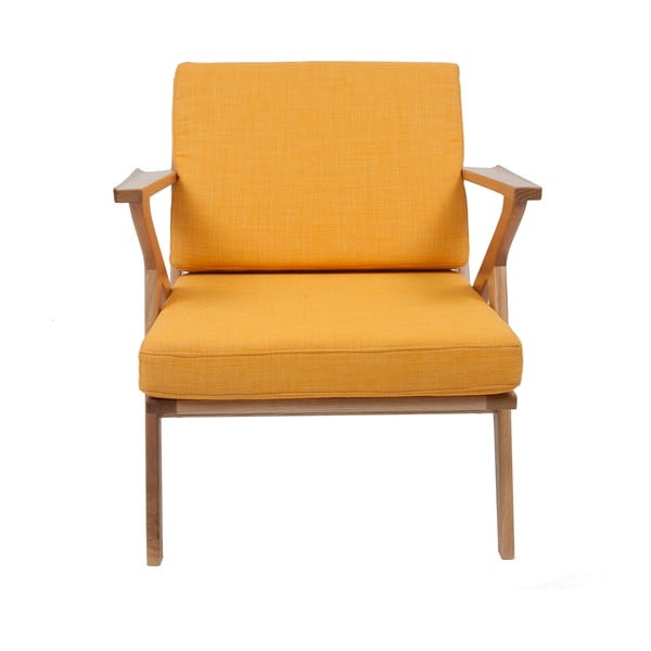 Fotel Present Time Rest Oak Yellow-image-1