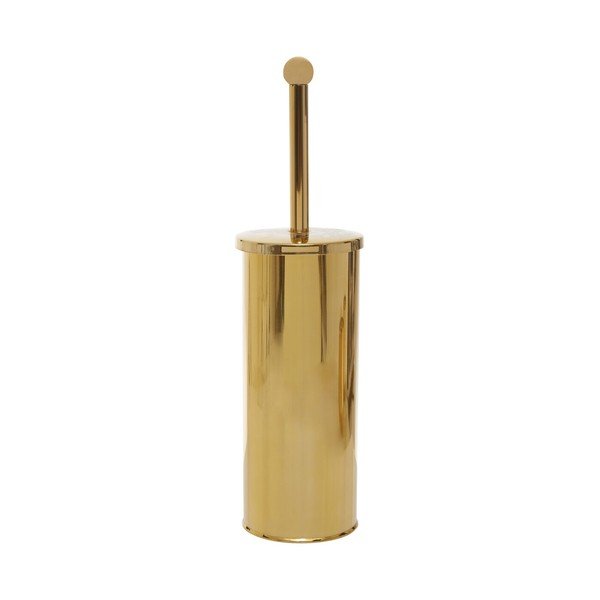 Szczotka do WC ze stali nierdzewnej w kolorze złota Allegra – Premier Housewares