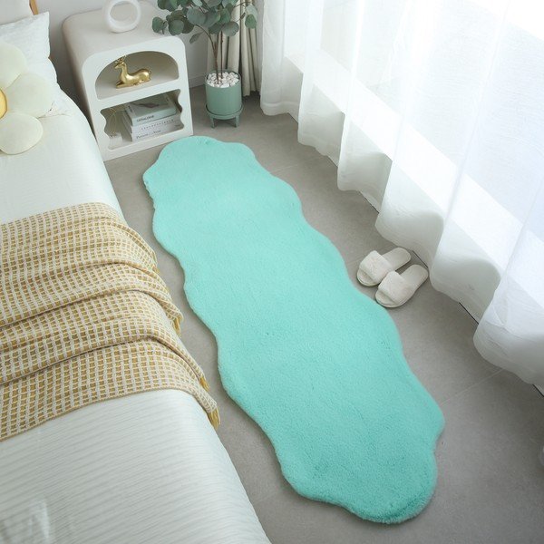 Miętowa syntetyczna skóra 60x180 cm Caty – Ayyildiz Carpets-image-2