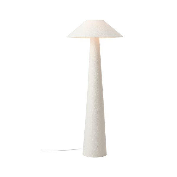 Biała tekstylna lampa stojąca (wysokość 123 cm) Mila – Ellos Home-image-3