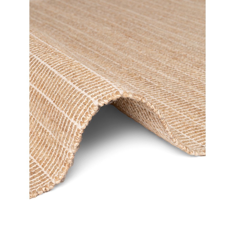 Chodnik z mieszanki juty dwustronny/tkany ręcznie w naturalnym kolorze 80x300 cm Birka – Villeroy&Boch (zdjęcie 10)