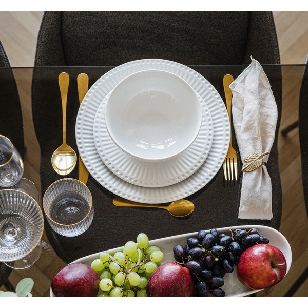 Porcelanowy zestaw talerzy 6 szt. dla 2 osób Purita – Bonami Essentials-image-2