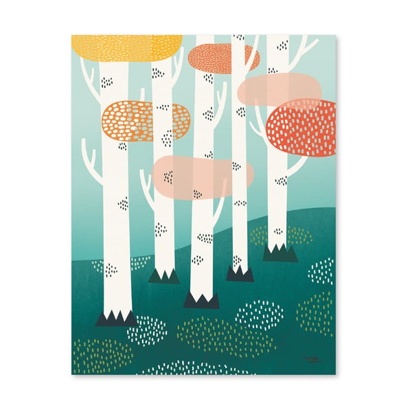 Plakat Michelle Carlslund Forest, 50x70 cm