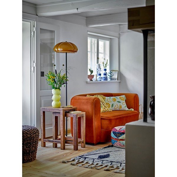 Żółty szklany wazon (wysokość 27 cm) Limone – Bloomingville-image-1